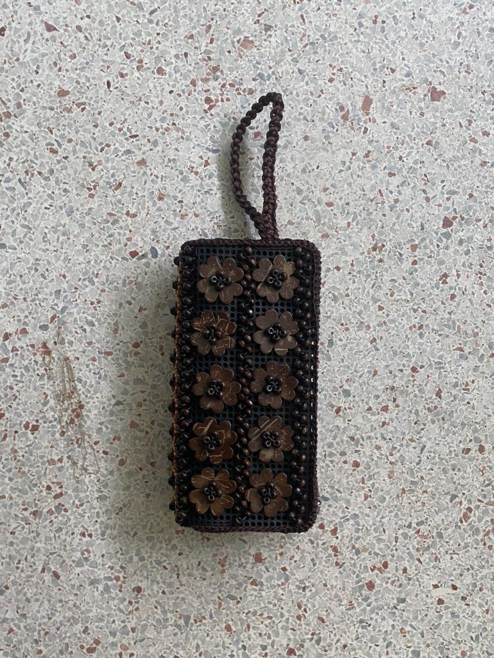 Colorful Floral Pattern Small Handbag Made in Bangladesh